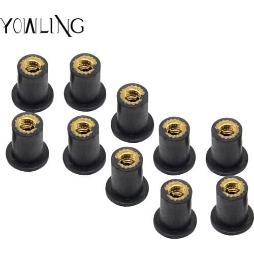 M5 5MM Motorcycle Windscreen Well Nuts Screw Bolt Blind Fastener for HONDA NC750 S/X CB1100/GIO special CB600F cb400 CB400SF
