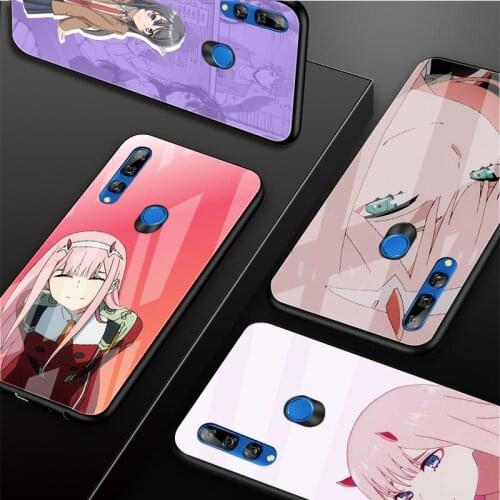 Mai Sakurajima Tempered Glass Phone Case For Huawei honor 8X 9 10i 20i 20Lite 20Pro 30 Pro Cover Shell