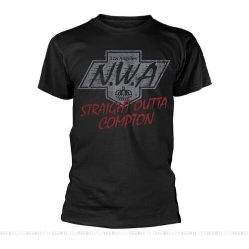 N.W.A. Straight Outta Compton Hip Hop Rap NWA Official Retro T-Shirt Mens TShirt Short Sleeve Fashion T Shirt