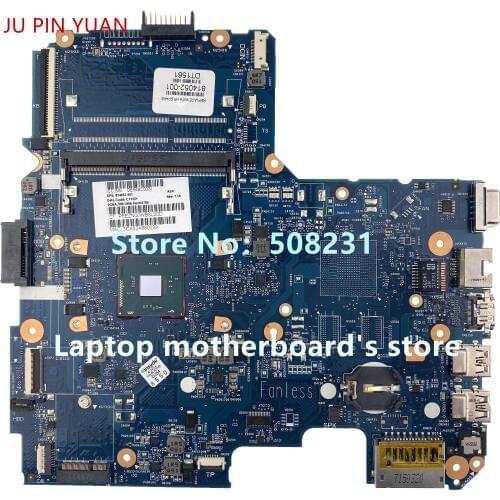 JU PIN YUAN For HP 240 G4 14-AC notebook pc N3700 814052-001 814052-601 814052-501 6050A2730601-MB-A01 Laptop motherboard
