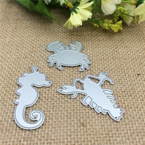 Crab Metal Cutting Dies Stencils for DIY Scrapbooking/photo album Decorative Embossing DIY Paper Cards