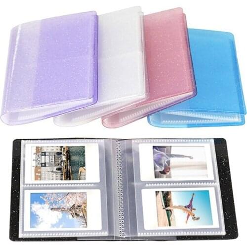 64 Capacity Cards Mini Holder Binders Albums for 6*9cm Board Games Card Multifunction Sleeve Holder