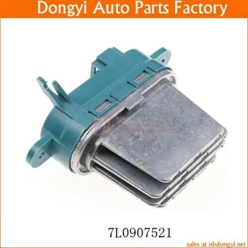 Blower Motor Resistor Regulator Fan Module OE NO. 7L0907521
