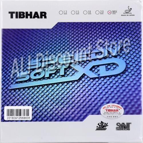 New Arrival Tibhar Speedy Soft D.tecs Raw Rubber Table Tennis Rubber Ping Pong Tenis De Mesa