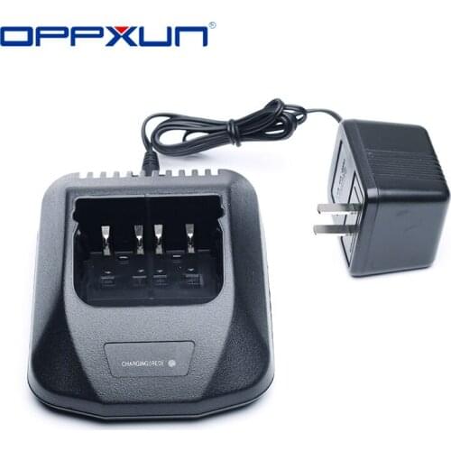 OPPXUN KSC-15 Charger for Kenwood TK3107 TK2107 TK378 TK378G TK278 TK278G KNB-14 Battery