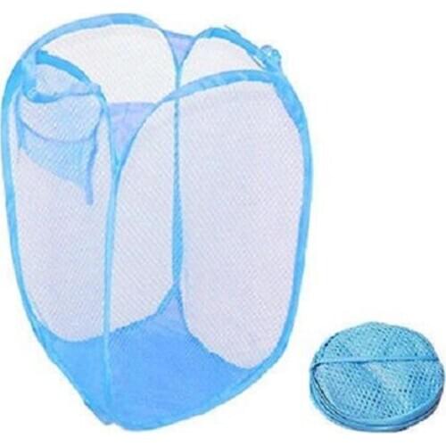 Folding Hamper laundry basket Solid Color Sorting Basket Mesh Toy Dirty Storage Box Childrens Toys Sundries Storage Box