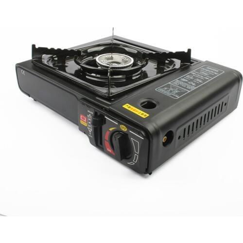 Outdoor Cassette Barbecue Grill Camping Picnic Gas Heating Stove Oven Furnace BBQ Burner For Non-Stick Roasting Plate Pan
