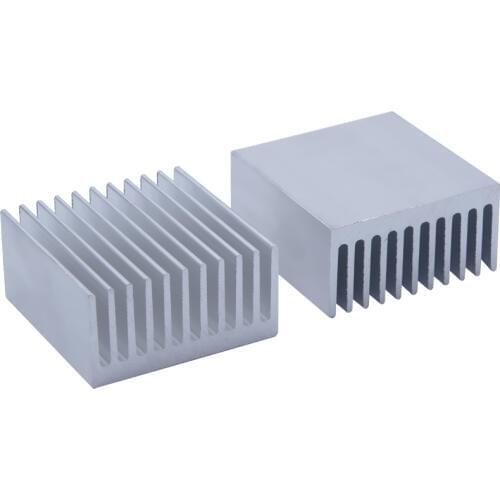 5pcs 40*40*20mm 70*40*20mm 80*40*20mm for IC LED Power Transistor Aluminum Heatsink Grille Shape Radiator Heat Sink Chip Cooler