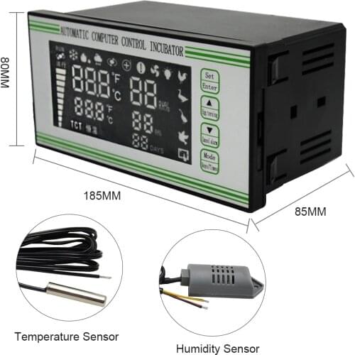 Free Shipping With Sensors Of XM-18S Egg Incubator Controller In Automatic Control