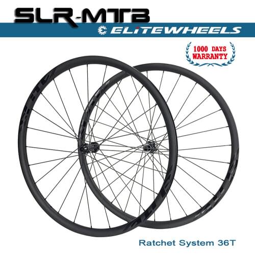 ELITEWHEELS 29er PRO MTB Carbon Wheelset XC AM 36x24mm Hookless Asymmetric Ratchet System 36T Hub For Cross Country All Mountain