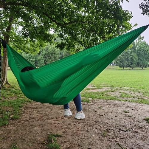 Hammock Ultra light 380T (20D) New Parachute Nylon Lightweight and compact, easy to carry