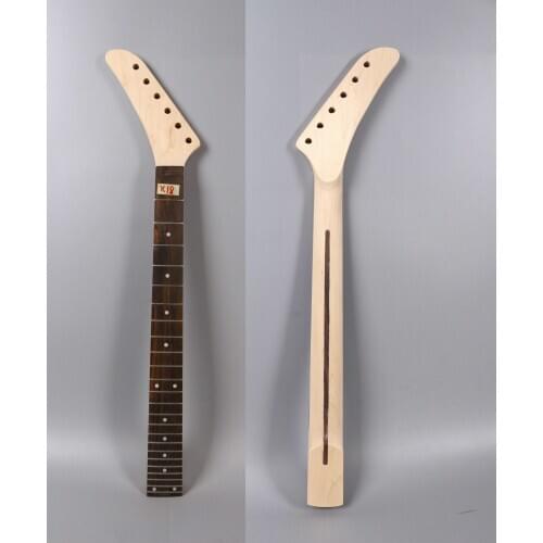 Maple Electric Guitar Neck 24 fret 25.5 inch Rosewood Fretboard Truss rod #NX18