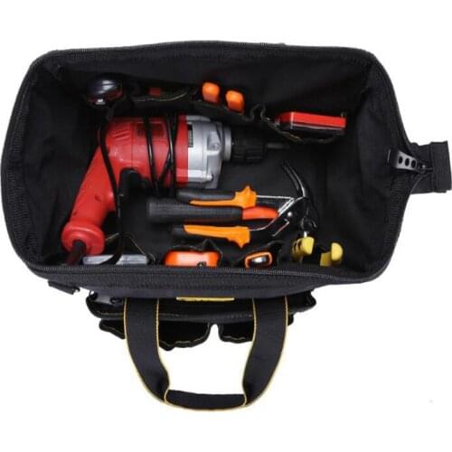 Multi-Tool Kit Electrician Repair Tool Storage Bag Portable Storage Organizer Toolbox Wear-Resistant Waterproof Hardware Kit