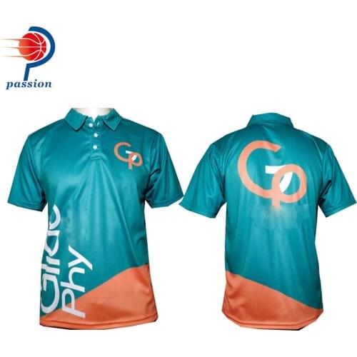 Mens Quick Dry Golf Polo Shirts with Your Own Brand Logo