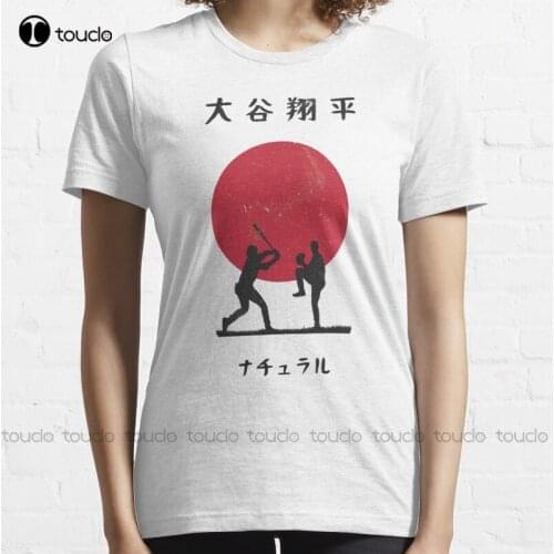 New Shohei Ohtani 6 Baseball Japan Japanese T-Shirt Cotton Tee Shirt S-5Xl