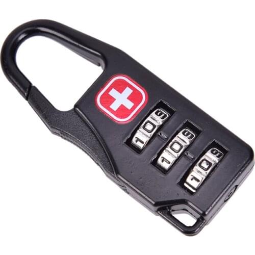 Camping Equipment Outdoor Multi Tool Luggage Password Lock Trolley Box Password Padlock Mini Luggage Lock