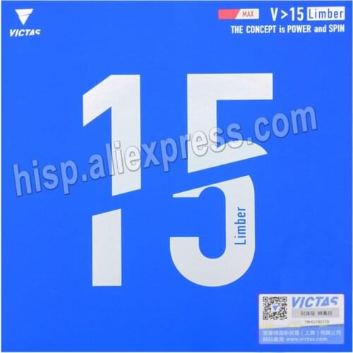 Original Victas V 15 Limber table tennis rubber astringent rubber fast attack with loop for table tennis racket ping pong rubber