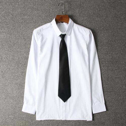 2018 Hot Japanese Boys Shirts Kids Long Sleeve White Shirts Girls School Uniform Blouses Boys White Shirts Wedding Formal Shirts