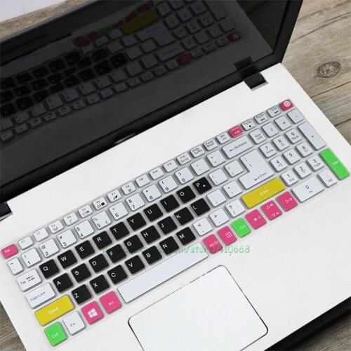 15.6 inch Laptop Silicone keyboard Cover Protector Skin For Acer Aspire ES1-572 ES1-533 ES1-523 E5-573T E5-573TG E5-722 V5-591G