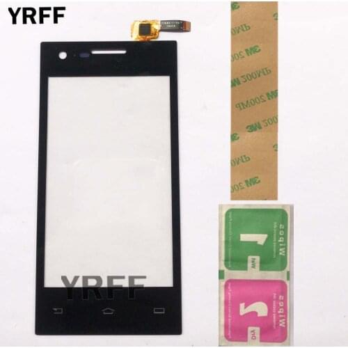 Mobile Touch Screen Glass For Philips S309 Touch Screen Digitizer Front Glass Sensor Panel TouchScreen Lens 3M Glue Wipes