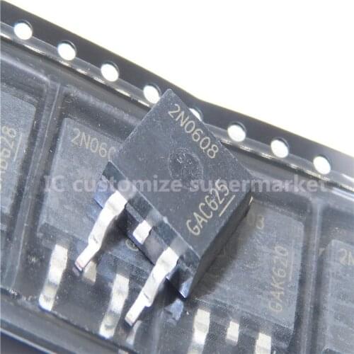 10PCS/LOT 2N0608 IPB80N06S2-08 TO-263 55V 80A SMD Triode