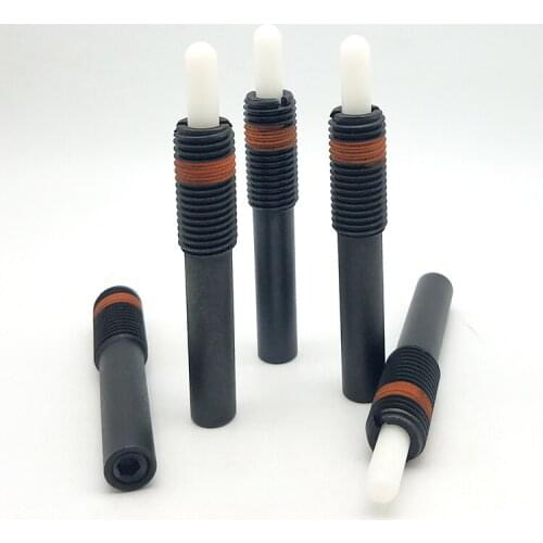 2pcs M10-M12 Allen telescopic ejector pin positioning screws bolt hex socket resin head spring plunger screw 5mm-20mm long