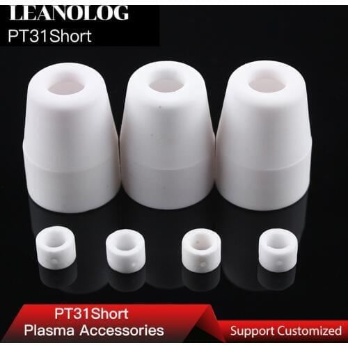 20 pcs PT31 Torch Consumables Cutting Shiled Cups or Gas Ring for Cut40 Cut30 Cut50 CT520 Inverter Plasma Cutter