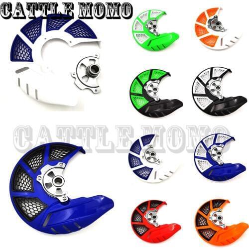 9colour Front Brake Disc Gaurd Protector For HUSQVARNA FC250/350/450 TC125/250 2015 2016 2017 TE250 2016 2017 2018