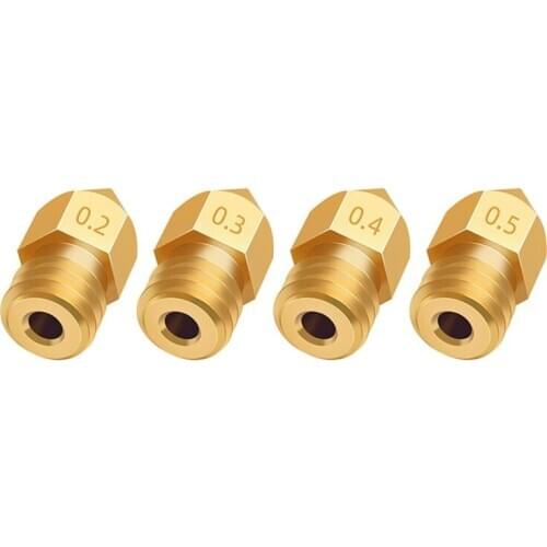 3D Printer Accessories MK8/E3D V6 Nozzles and Heating Block Silicone Sleeve Kit Y3NC