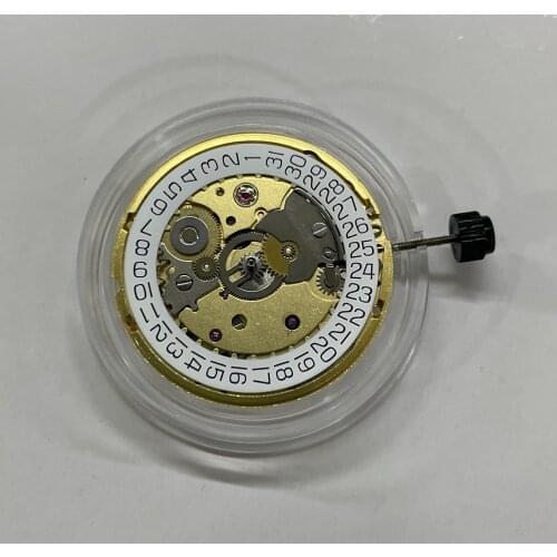 Watch accessories original sw200 movement automatic mechanical movement single calendar three needle gold movement
