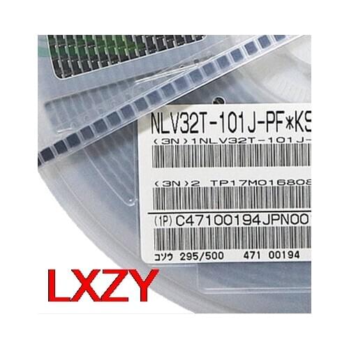 FREESHIPPING 2000pcs/lot 1210 3225 5% 100UH FIXED IND 40MA 10 OHM SMD NLV32T-101J-PF