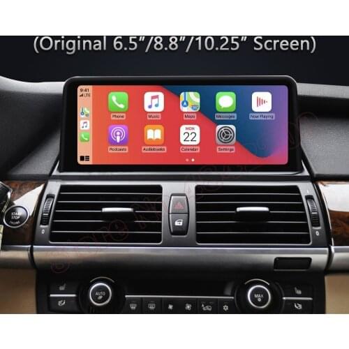 Wireless Carplay Screen Android For BMW X3 F25 CIC NBT EVO System Multimedia Video Mirror Link Interface Decoder Box