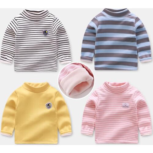 Baby Sweater Childrens Bunny Print Girl Boy Clothes Plus Velvet Cute Toddler Set Oullovers 1-12T Outerwear