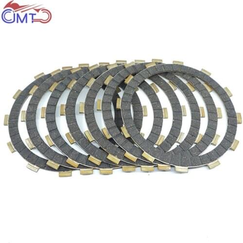 For Honda CR250R 1983-1989 CR480R 1983 CR500R 1984-1989 Vintage Motocross Clutch Friction Disc Plate Kit 7P Set CR 250 480 500 R