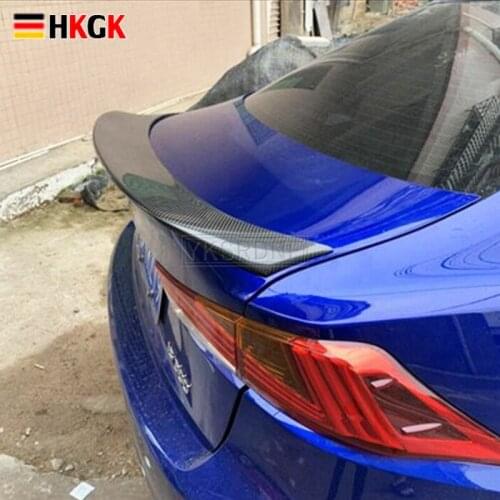 For Lexus IS200 IS250 IS350 IS300 Carbon Fiber Spoiler Car Tail Wing Decoration Rear Trunk Spoiler 2014 2015 2016 2017 2018