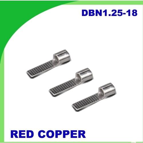 DBN1.25-18 1000 PCScold-pressure terminal Fully insulated female connector Electrical Crimp Terminal