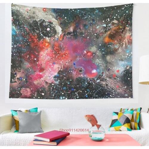 Chemistry of Nothing tapestry Wall Hanging Hand Hippie Moon Wolf Witchcraft Decoration Decor Tapestry Wall Blanket