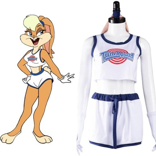 Space Jam Lola Bunny Cosplay Costume Outfits Halloween Carnival Suit
