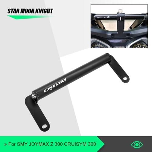 For SYM JOYMAX Z 300 for CRUISYM 300 Windshield Mount Navigation Bracket GPS Smartphone Holder Motorcycle
