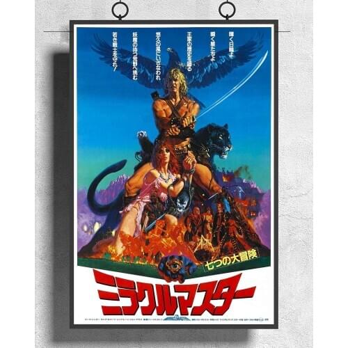 L310 The Beastmaster Movie (1982) Fantasy Silk Fabric Poster Art Decor Indoor Painting Gift