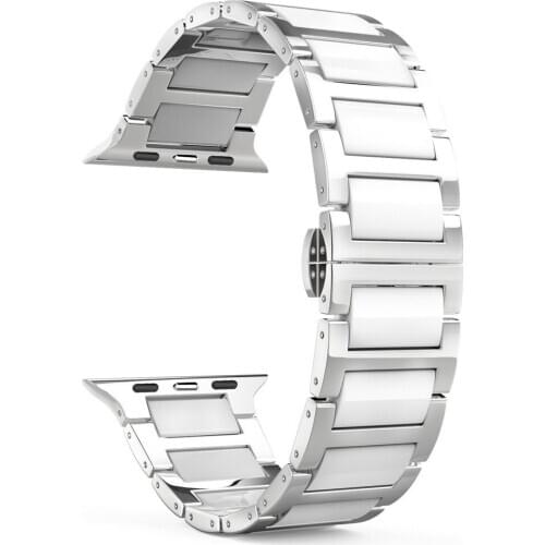 Metal Strap for Apple Watch Band Apple Watch 4 Band iWatch Band 42mm 38mm 44mm 40mm Stainless Steel Bracelet Watchband