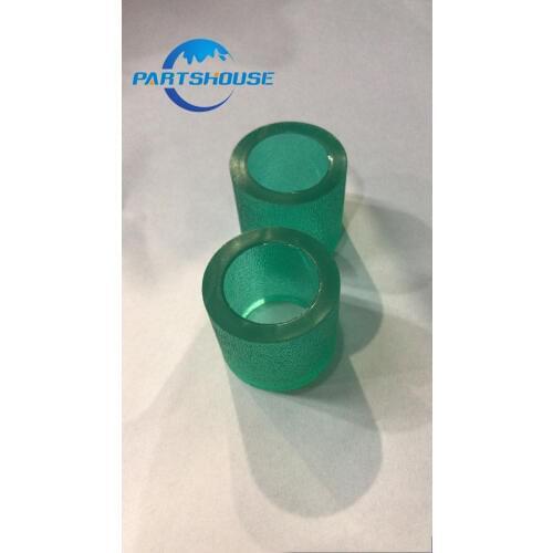 20Pcs Compatible Green Idler Gear Paper Pickup roller rubber A08R-5622-01 For Konica Minolta PRO BH1200 1050 1051 Feed roller