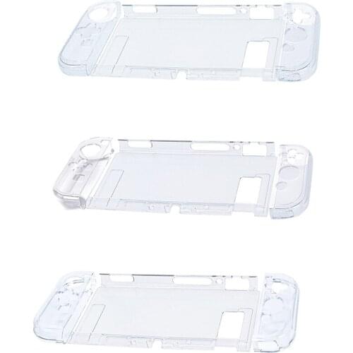 Crystal Protector for Nintendo Switch Controller Case Cover Gamepad Back Cover for NintendoSwitch NS Transparent Hard Case