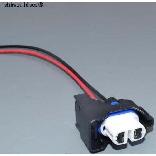 Shhworldsea 2 Pin 7183-3789-30 Female Car Fog Light Connector Auto Waterproof Lamp Cable Plug With Pins And Rubber Seals