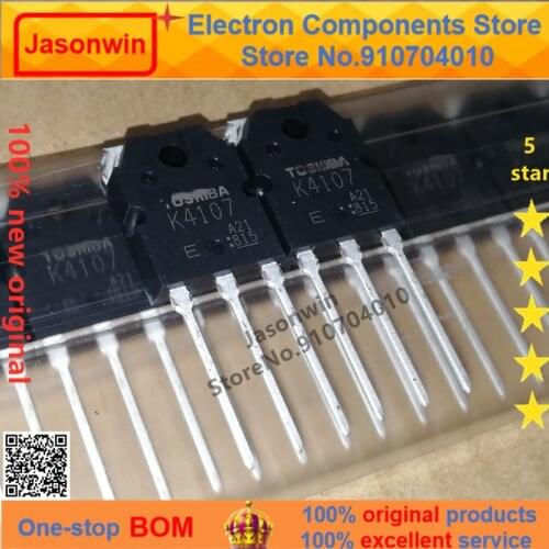 100% nuevo 50 unids/lote original MOSFET 2SK4107 K4107 15A 500V TO-247 Transistor