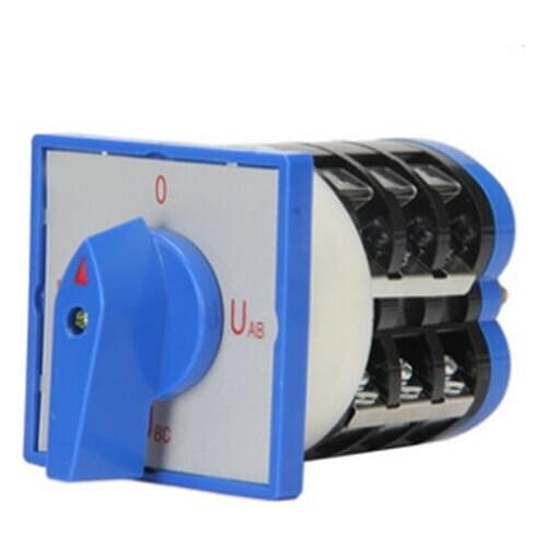 Universal changeover switch LW5D-16 YH3/3 voltage changeover switch 4-gear 3-section 16A