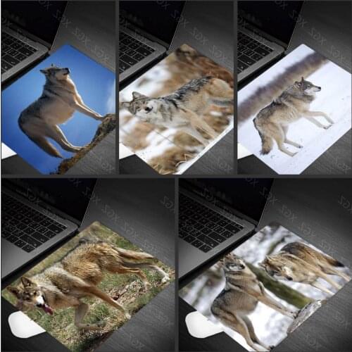 Yzuoan The New Animal Has Personality and Interesting Wolf Custom Mouse Pad Size Is 18*22cm Gaming Mouse Pad Keyboard Table Mat