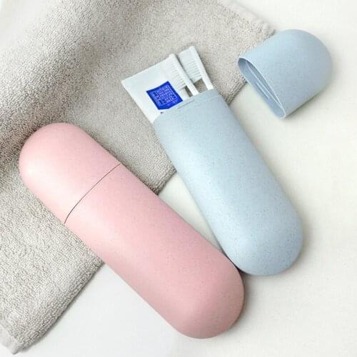1PC Portable ToothBrush Storage Box Travel Camping Toothbrush Case Cover Safety Health Bathroom Storage Organizer Box