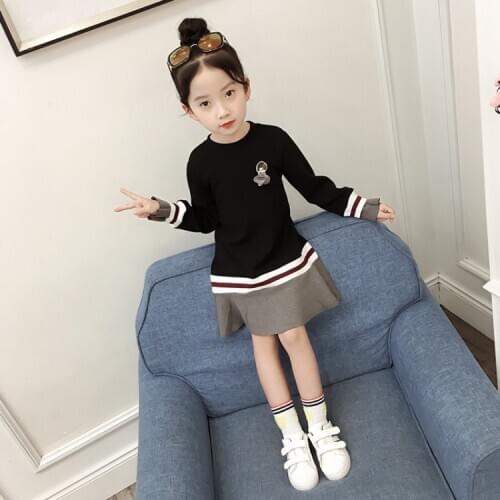 2018 Spring Princess Dress Little Girl Spring Dress In The Big Childrens Clothing Spring Girls Girls Dresses