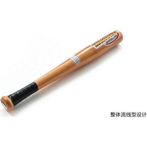 54cm High quality Solid wood baseball bat Baseball hardball Security self-defense
